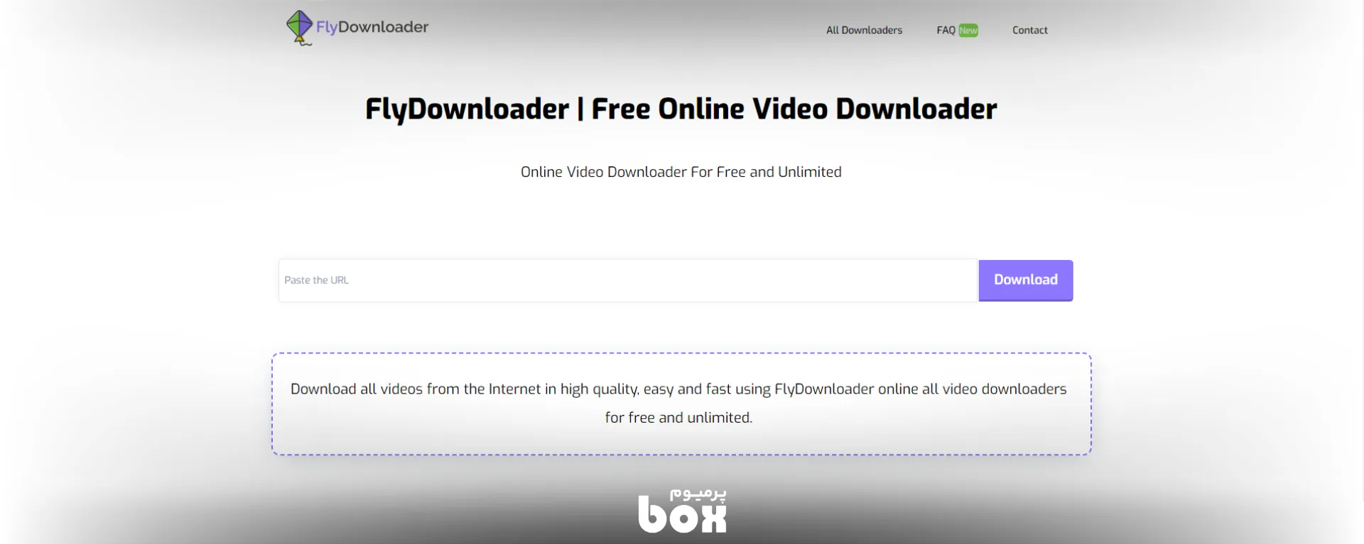 FlyDownloader  بهترین روش دانلود از یوتیوب