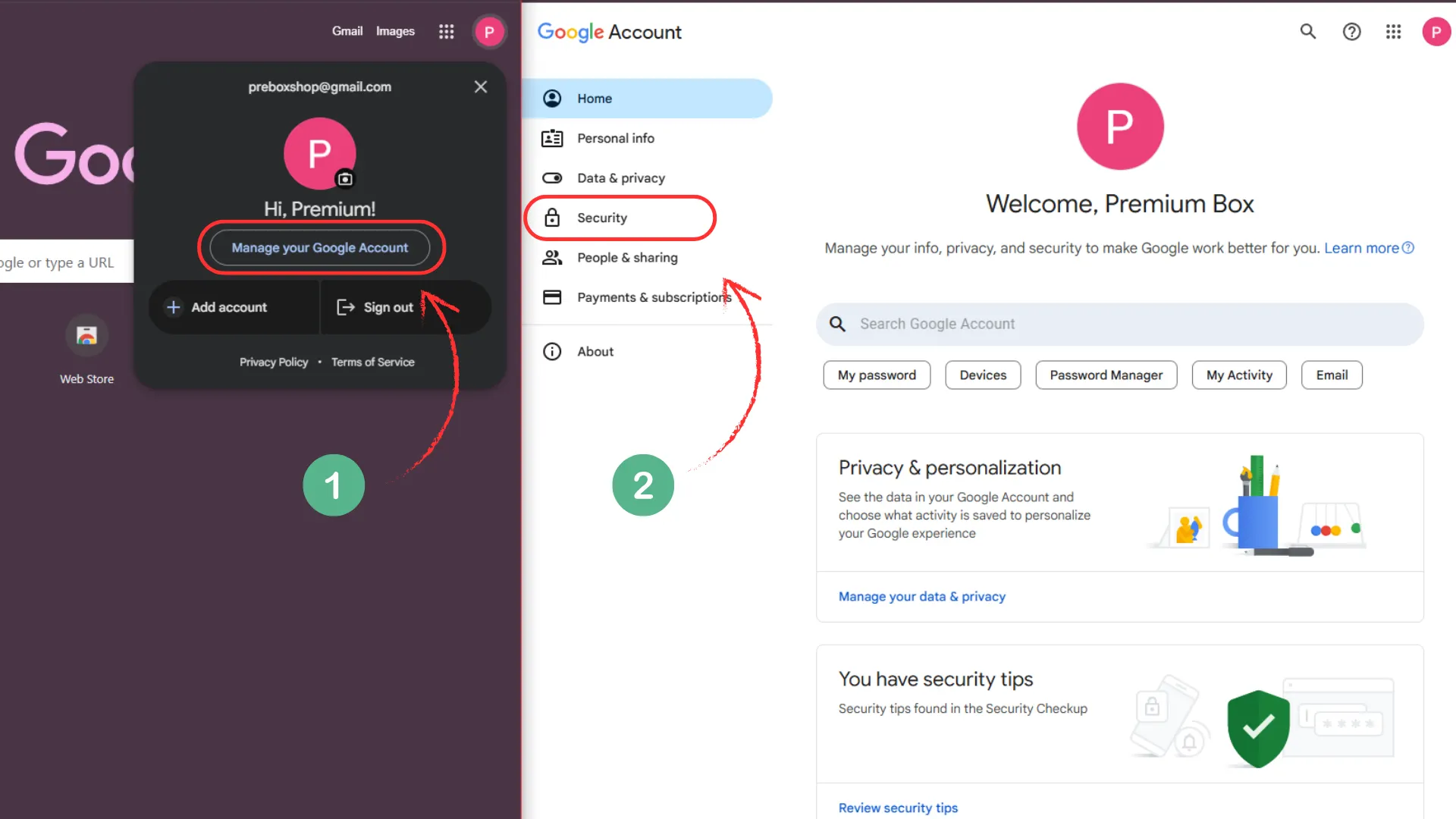 آموزش دریافت کد بکاپ گوگل در کامپیوتر