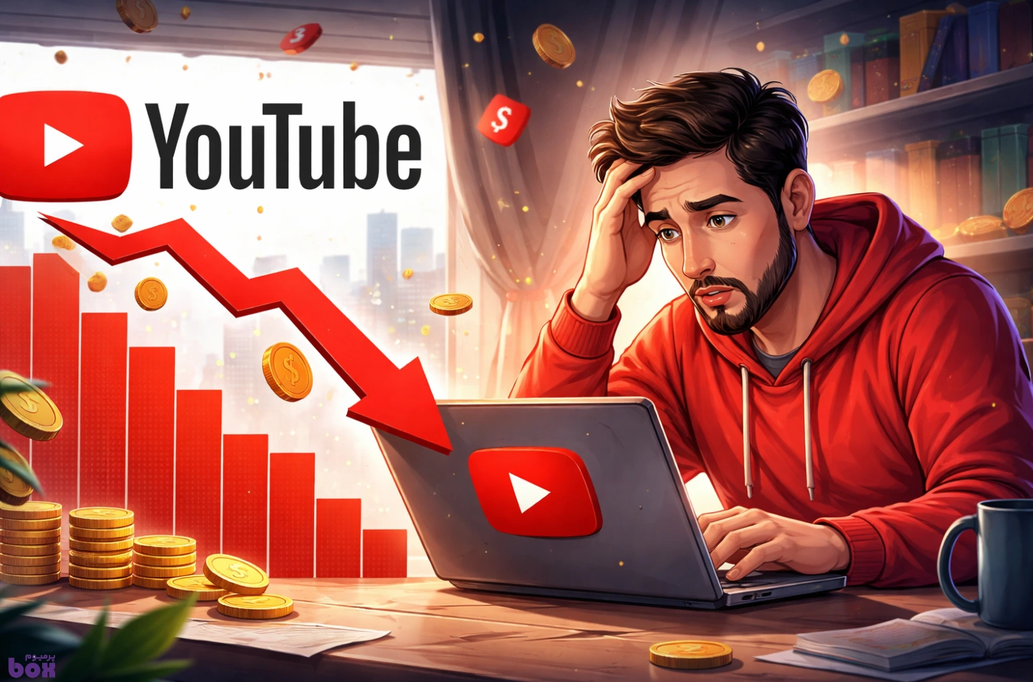 کاهش شدید درآمد یوتیوبرهای فارسی‌زبان