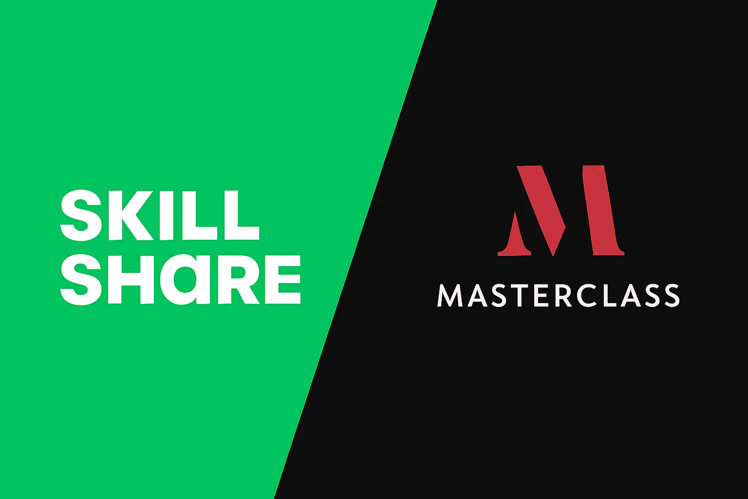 مقایسه اشتراک Skillshare با MasterClass