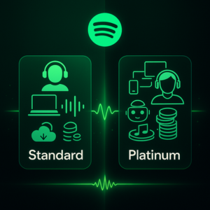 تفاوت های پلن پلاتینیوم و استاندارد اسپاتیفای